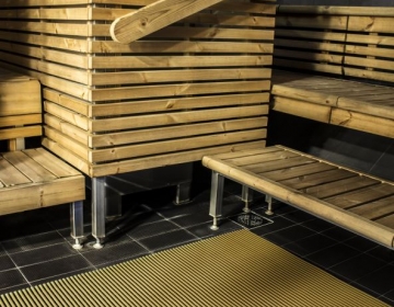 Sauna, leiliruumi põrandamatt 6