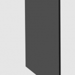 Metallist lõpuplaat 130x120 mm