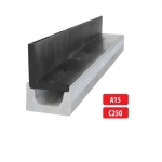 Kõrge plastik äärega betoonist renn I 1000x145x90 mm