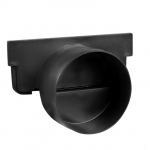 75 mm otsatükk äravooluga 55mm rennile